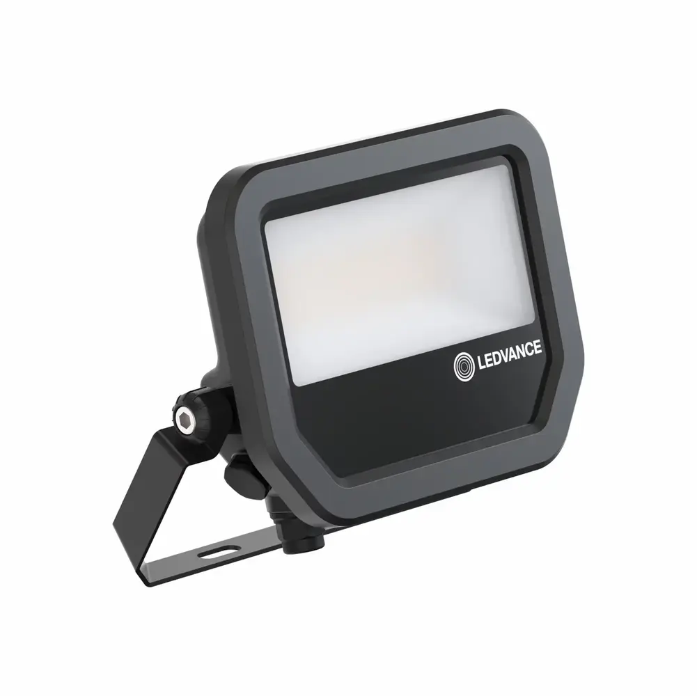 Ledvance LED-Fluter GEN 3 Schwarz - 20W 120lm/W - 4000k - IP65