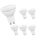 Spectrum Vorteilspackung mit 6 Stück – LED-Spot GU10 – 4 W ersetzt 40 W – 3000 K warmweißes Licht Spectrum Vorteilspackung mit 6 Stück – LED-Spot GU10 – 4 W ersetzt 40 W – 3000 K warmweißes Licht