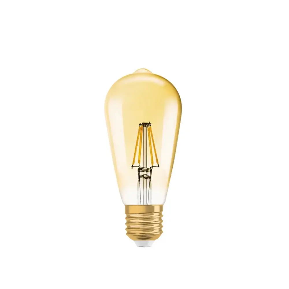 Ledvance Vintage LED-Lampe von 1906 E27 klar 6,5 W - 725 lm – 824 lm, sehr warmweiß | Dimmbar – ersetzt 55-W-Lampe Ledvance Vintage LED-Lampe von 1906 E27 klar 6,5 W - 725 lm – 824 lm, sehr warmweiß | Dimmbar – ersetzt 55-W-Lampe