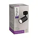 Brayton LED-Deckenstrahler – GU10-Fassung – 55 x 130 mm – Mattschwarz – Runde Deckenplatte