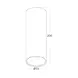 Brayton LED-Deckenstrahler – GU10-Fassung – 55 x 200 mm – Mattschwarz Brayton LED-Deckenstrahler – GU10-Fassung – 55 x 200 mm – Mattschwarz
