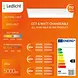 Brayton LED-Panel 120x30cm - 30/40/45W 110lm p/w -3CCT 3000K-4000K-6000K - UGR<22