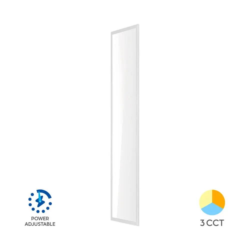 Brayton LED-Panel 120x30cm - 30/40/45W 110lm p/w -3CCT 3000K-4000K-6000K - UGR<22