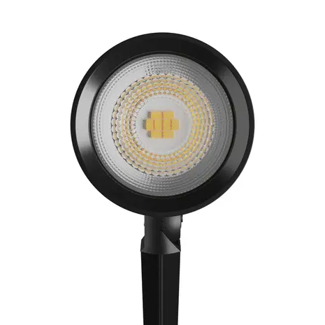 Spectrum LED-Bodenstrahler mit Erdspieß – FLORI LIGERO – IP65 – 6 W – 3000 K Warmweiß | 53 x 66 x 67 mm + 145 mm