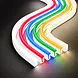 Brayton LED-Streifen – 100 m – 230 V AC – 6 W – 350 lm/m – 3000 K – Neon – IP65 Brayton LED-Streifen – 100 m – 230 V AC – 6 W – 350 lm/m – 3000 K – Neon – IP65