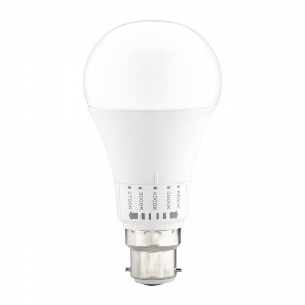Spectrum LED Lampe GLS B22 - 10W 5CCT 230V
