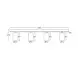 Brayton LED-Deckenstrahler Beta – 4x GU10-Fassung – 640x120mm – Mattschwarz Brayton LED-Deckenstrahler Beta – 4x GU10-Fassung – 640x120mm – Mattschwarz