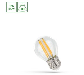 Spectrum LED Fadenlampe G45 - E27 Sockel - 4W - 2700K Warmweiß