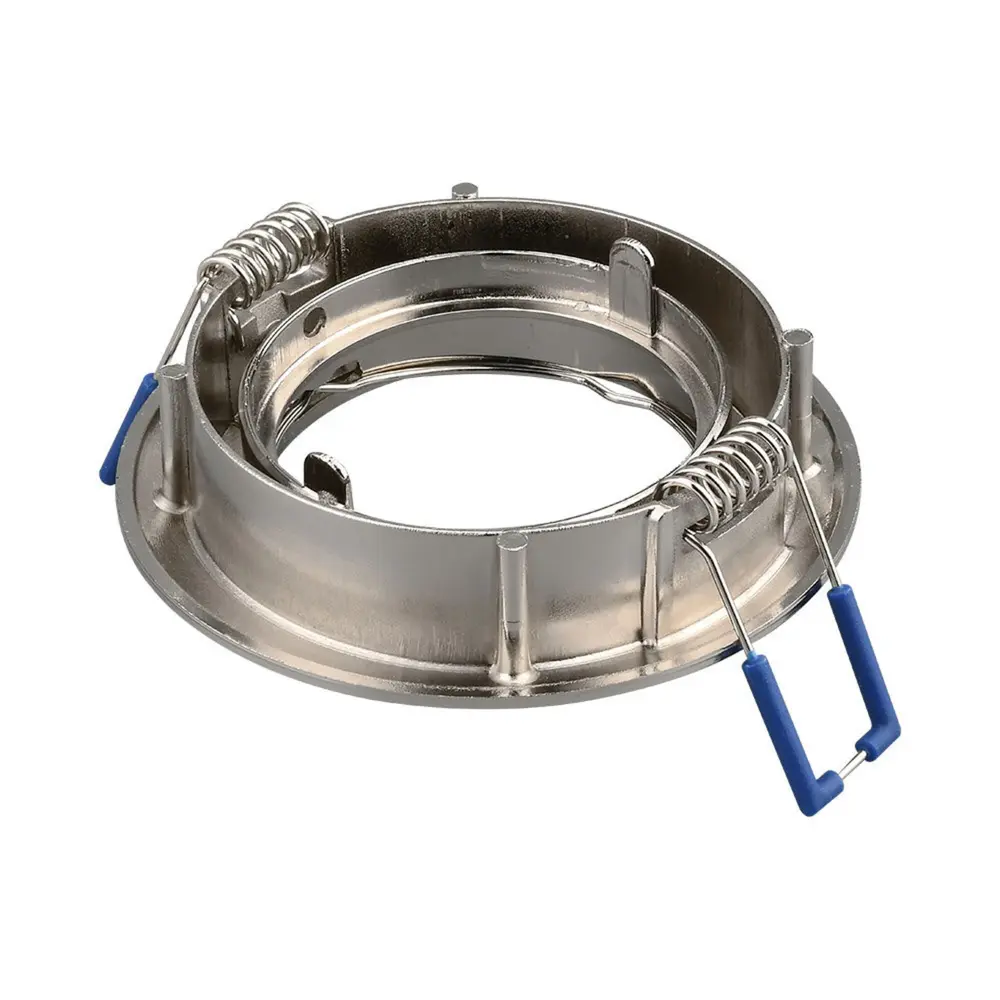 Brayton LED-Einbaustrahler Nickel – Ausschnittmaß 75 mm – Außendurchmesser 84 mm – ohne Leuchtmittel Brayton LED-Einbaustrahler Nickel – Ausschnittmaß 75 mm – Außendurchmesser 84 mm – ohne Leuchtmittel