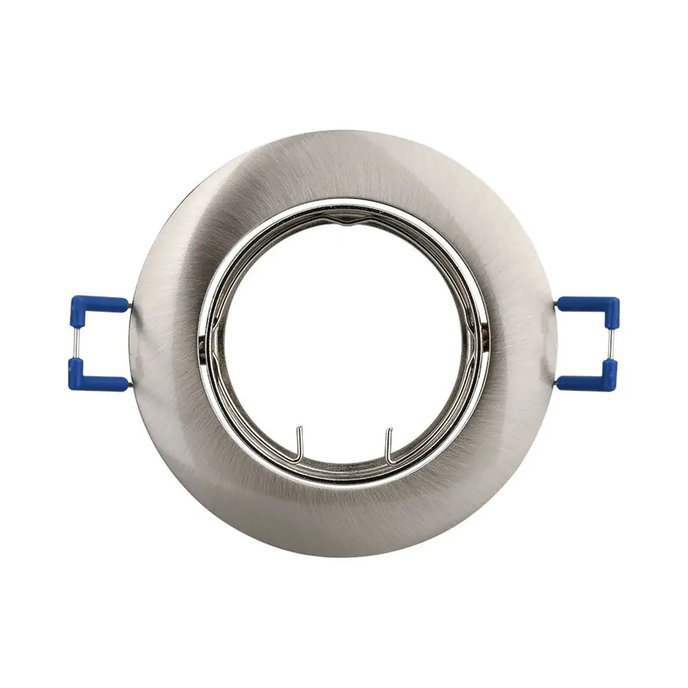 Brayton LED-Einbaustrahler Nickel – Ausschnittmaß 75 mm – Außendurchmesser 84 mm – ohne Leuchtmittel Brayton LED-Einbaustrahler Nickel – Ausschnittmaß 75 mm – Außendurchmesser 84 mm – ohne Leuchtmittel