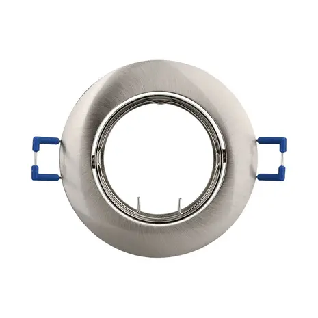 Brayton LED-Einbaustrahler Nickel – Ausschnittmaß 75 mm – Außendurchmesser 84 mm – ohne Leuchtmittel Brayton LED-Einbaustrahler Nickel – Ausschnittmaß 75 mm – Außendurchmesser 84 mm – ohne Leuchtmittel