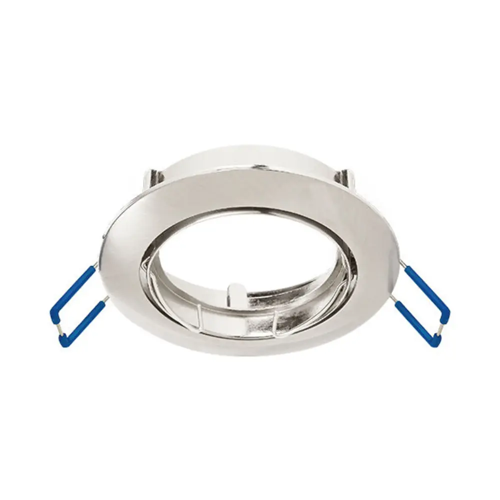 Brayton LED-Einbaustrahler Nickel – Ausschnittmaß 75 mm – Außendurchmesser 84 mm – ohne Leuchtmittel Brayton LED-Einbaustrahler Nickel – Ausschnittmaß 75 mm – Außendurchmesser 84 mm – ohne Leuchtmittel
