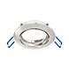 Brayton LED-Einbaustrahler Nickel – Ausschnittmaß 75 mm – Außendurchmesser 84 mm – ohne Leuchtmittel Brayton LED-Einbaustrahler Nickel – Ausschnittmaß 75 mm – Außendurchmesser 84 mm – ohne Leuchtmittel