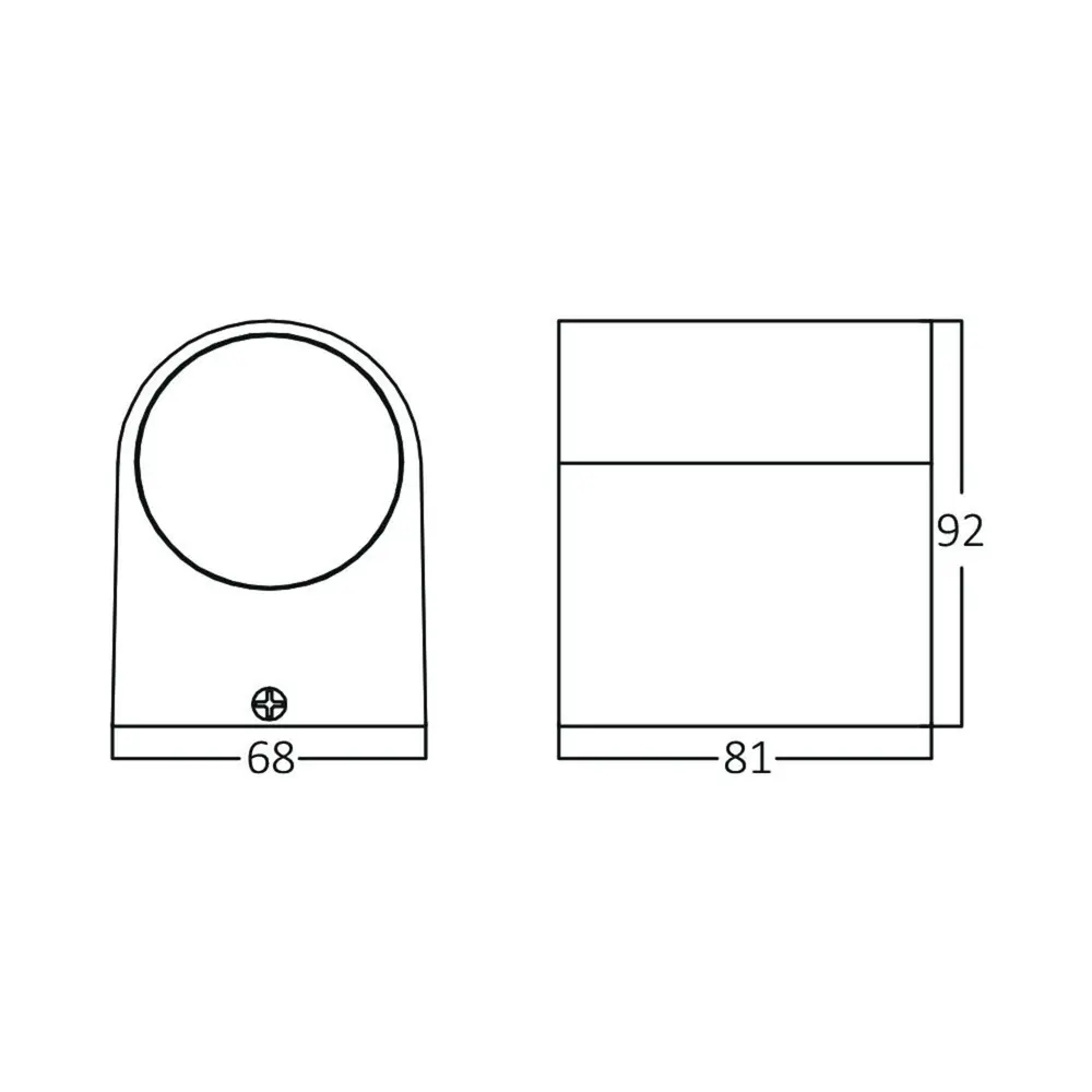 Brayton LED-Außenwandleuchte – 1xGU10 – IP44 – Weiß – Aluminium Brayton LED-Außenwandleuchte – 1xGU10 – IP44 – Weiß – Aluminium