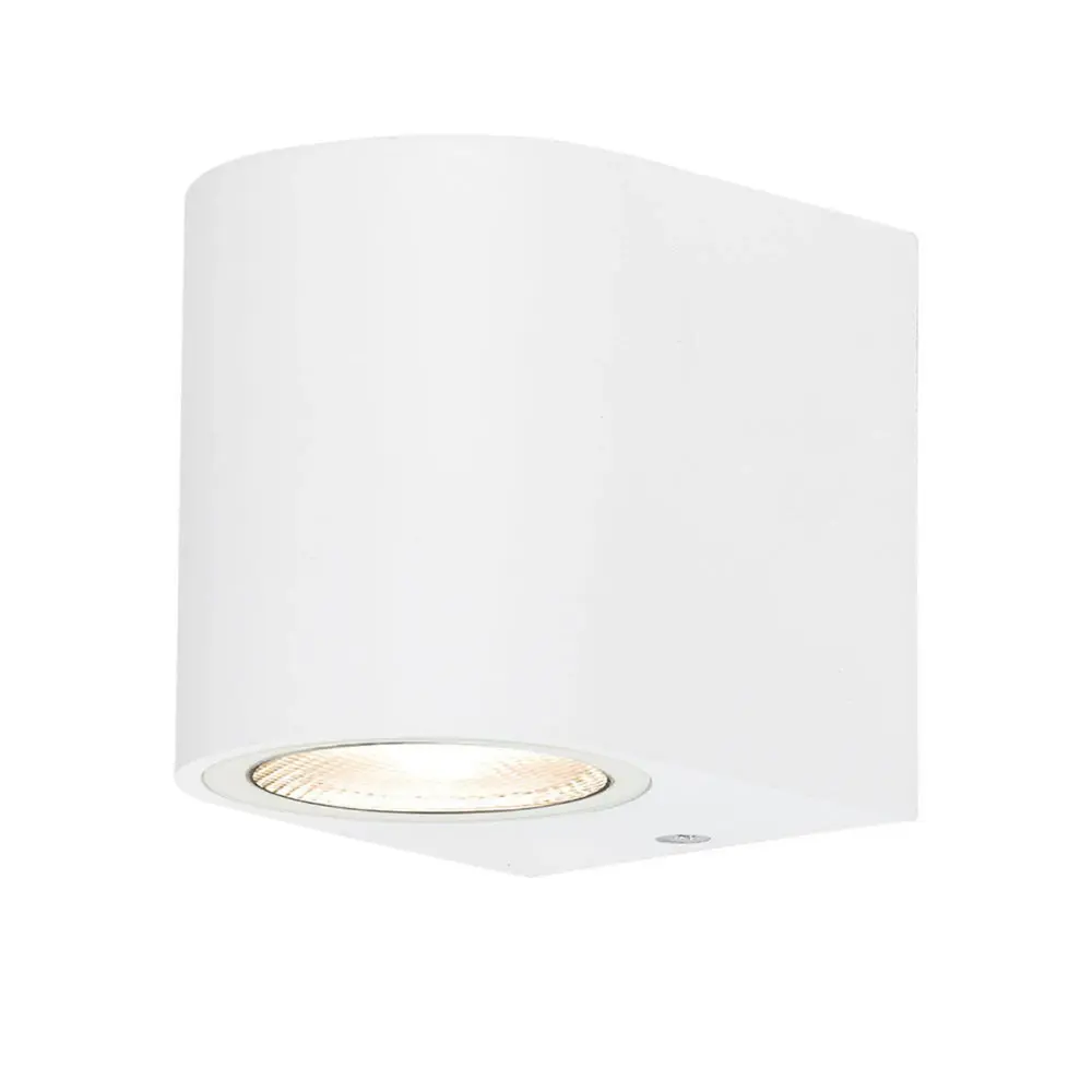 Brayton LED-Außenwandleuchte – 1xGU10 – IP44 – Weiß – Aluminium Brayton LED-Außenwandleuchte – 1xGU10 – IP44 – Weiß – Aluminium