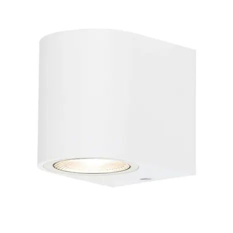 Brayton LED-Außenwandleuchte – 1xGU10 – IP44 – Weiß – Aluminium Brayton LED-Außenwandleuchte – 1xGU10 – IP44 – Weiß – Aluminium