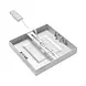 Brayton Quadratisches LED-Lampe – 24 W 2400 lm – 3 CCT – 27,2 x 27,2 cm – Schutzart IP40 – Weiß Brayton Quadratisches LED-Lampe – 24 W 2400 lm – 3 CCT – 27,2 x 27,2 cm – Schutzart IP40 – Weiß