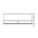 Aigostar LED Panel 120x30cm - 40W - 4600lm 6500K Tageslichtweiß - UGR<22 - Weiß Aigostar LED Panel 120x30cm - 40W - 4600lm 6500K Tageslichtweiß - UGR<22 - Weiß