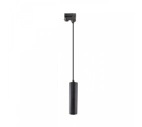 Spectrum LED Pendelleuchte für 3-Phasen-Schiene - Schwarz - Ø55x200mm - 1m Kabel - IP20 - Ohne Leuchtmittel Spectrum LED Pendelleuchte für 3-Phasen-Schiene - Schwarz - Ø55x200mm - 1m Kabel - IP20 - Ohne Leuchtmittel