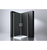 Best-design Best-Design "Erico" vierkante cabine met 2 deuren 100x100x192cm NANO glas 6mm