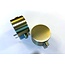 Best-design Best-Design paar bedieningsknop Mat-Goud thermostatisch/omstel tbv."Nancy" Art.4008250