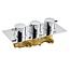 Best-design Best-Design "New-Bologna" inbouw thermostaat 3 weg 1/2" ronde knoppen