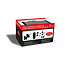 Best-design Best-Design Nero-Luxe radiator-aansluitset "Midden onder Haaks" universeel Mat-Zwart (DS-ROOD)