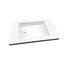 Best-design Best-Design "Slim" wastafel voor meubel 60 cm (ondiep) 35 cm zonder kraan gat