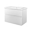Best-design Best-Design "Quick-Greeploos" meubel onderkast + wastafel 65 cm glans-wit