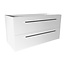 Best-design Best-Design "Slim" onderkast zonder wastafel 120 cm (ondiep) 35 cm glans-wit
