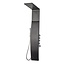 Best-design Best-Design "Berdorf" douchepaneel aluminium mat-zwart 1470x2030 mm