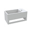 Best-design Best-Design "Mona-Rechts" fontein incl.handdoekhouder "Just-Solid" 33x18x16cm