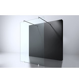 Best-design Best-Design "Erico-Free-Standing" vrijstaande wand 120x200cm NANO glas 8mm