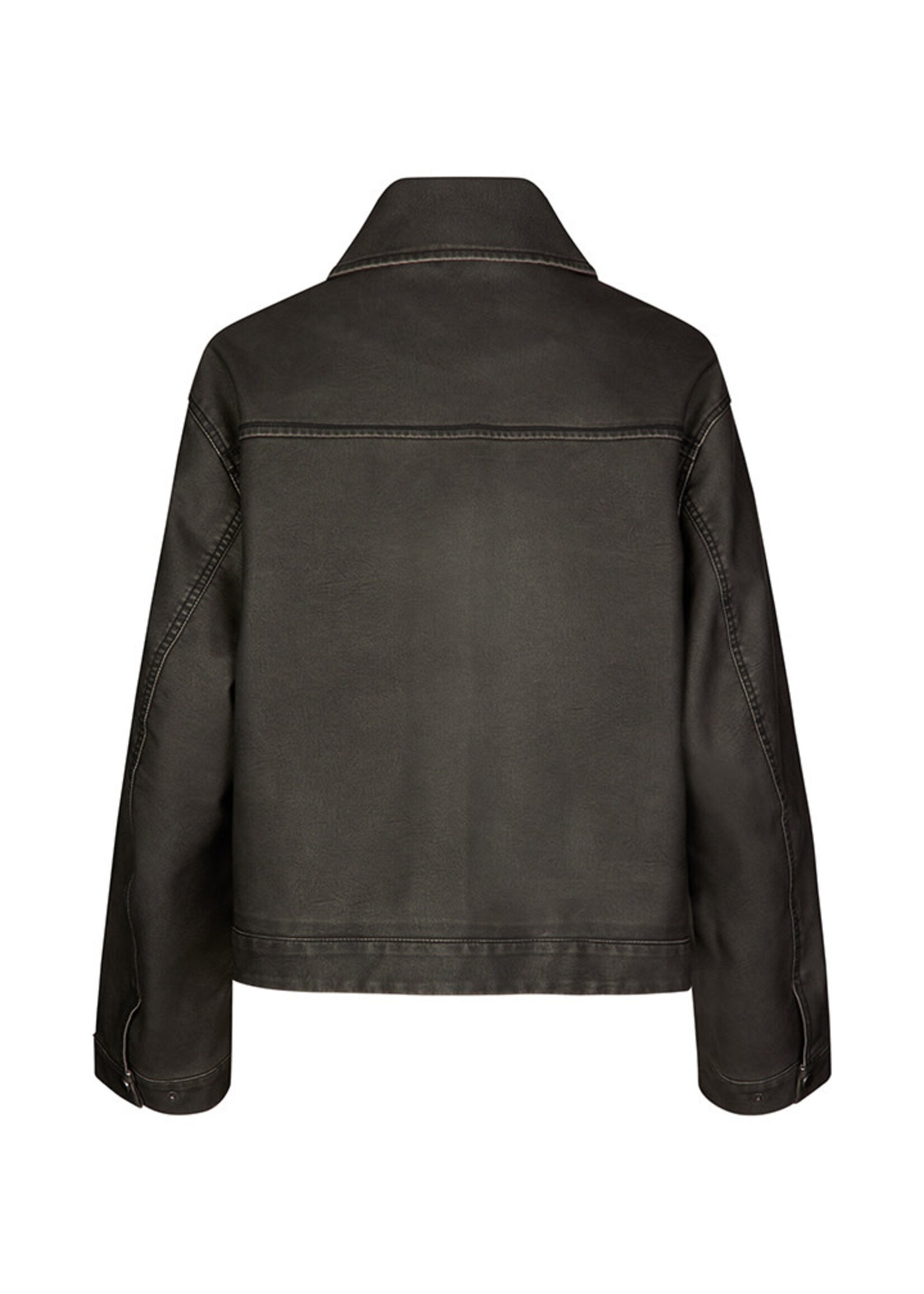 Mbym sales leather jacket