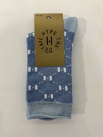 SOCKS BABY BLUE LOGO