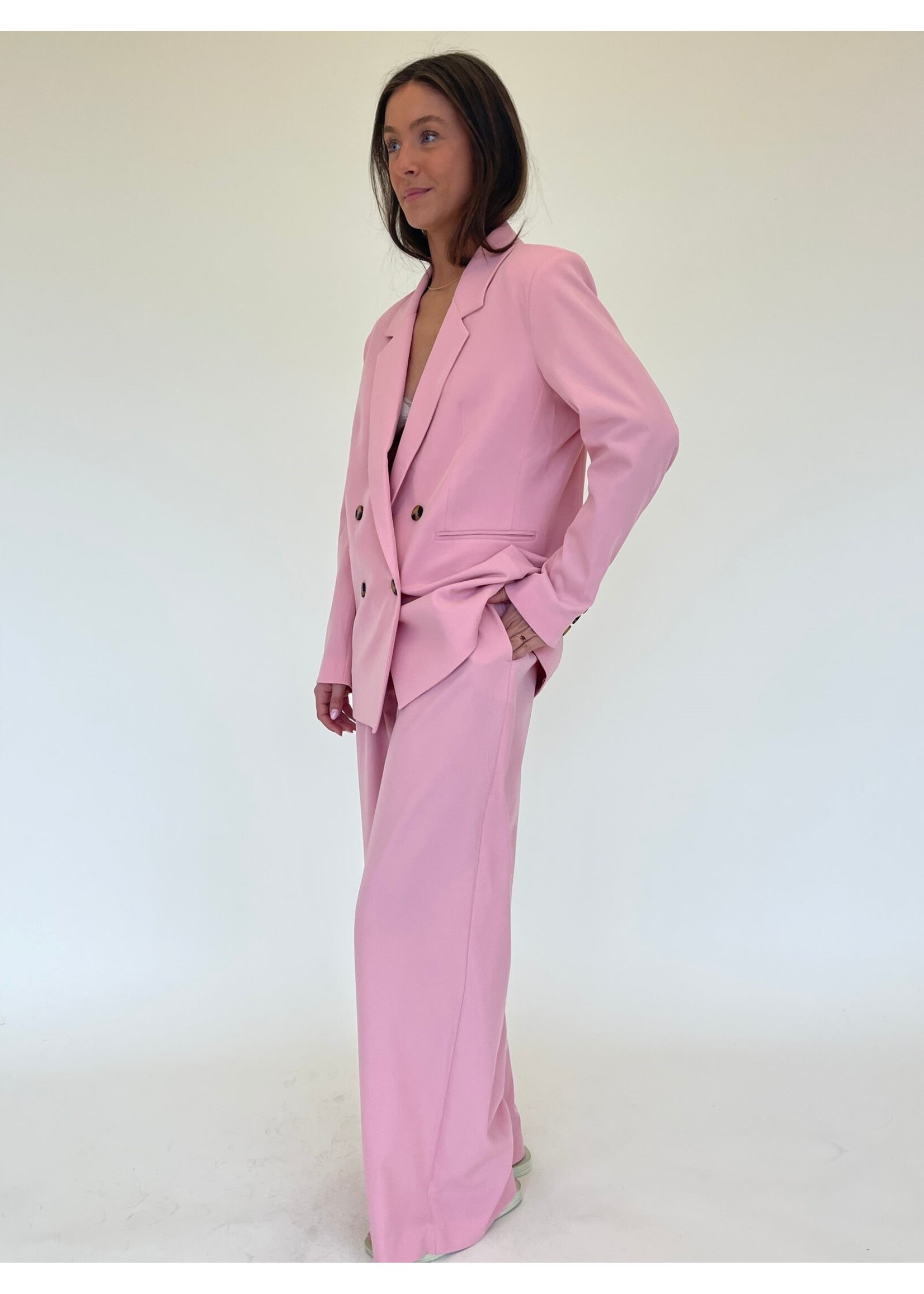 LIV THE LABEL BLAZER INDY BLUSH