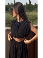 LIV THE LABEL TOP ROMEO BLACK