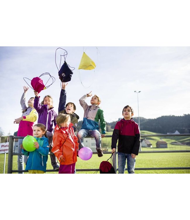 Rukka Kinder Regenhose Orlando schwarz