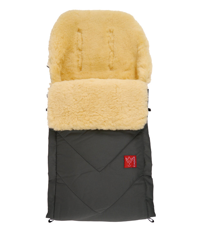 Kaiser Lammfell Fusssack Dublas anthracite