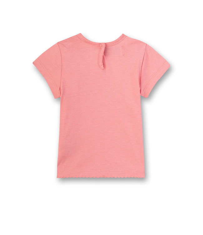 Sanetta Fiftyseven Baby Mädchen T-Shirt Rosa Lovely Bunny