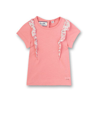 Sanetta Fiftyseven Baby Mädchen T-Shirt Rosa Lovely Bunny