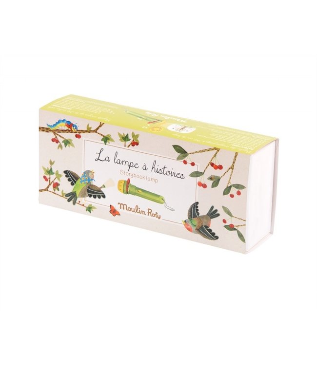 Moulin Roty Geschichten-Lampe Le Jardin Deutsch