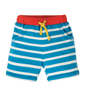 Frugi Kleinkinder Shorts little Stripy blue