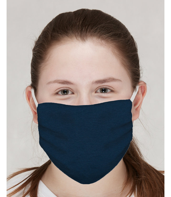 Loud and Proud 3 Stk. Mund- und Nasenmaske uni ultramarine