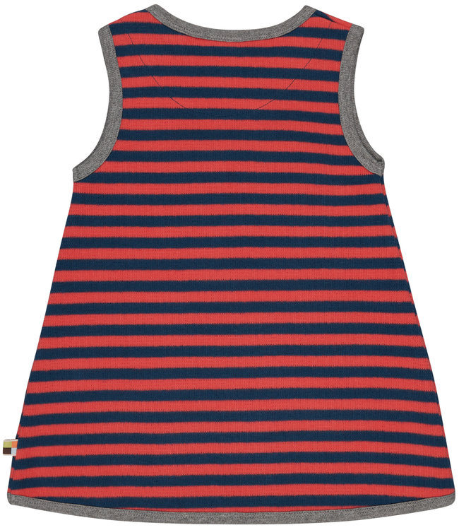 Loud and Proud Kleid Ringel melon/ultramarine