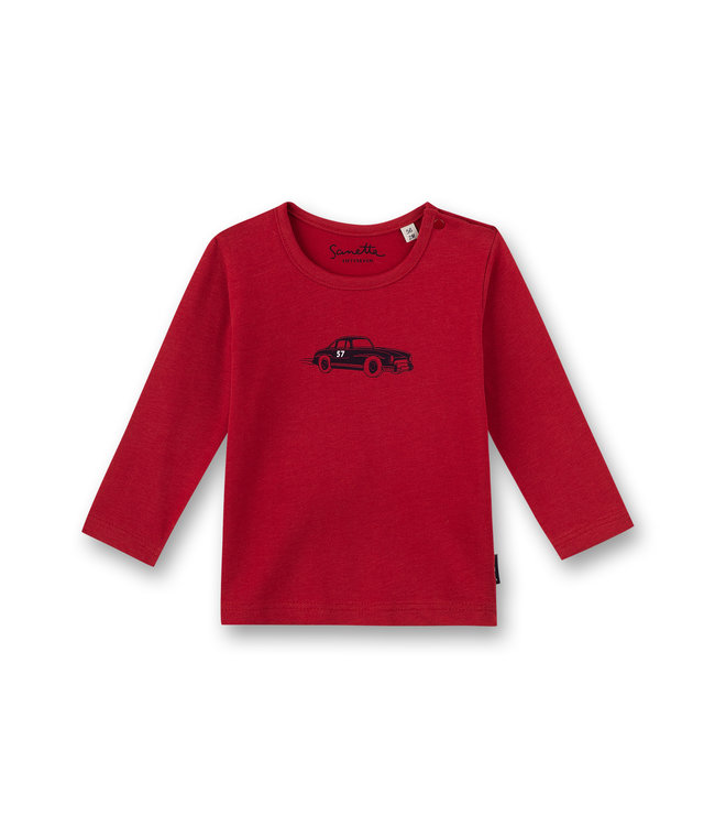 Sanetta Fiftyseven Baby Jungen Shirt Auto rot