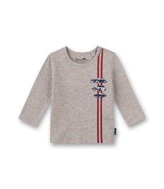 Sanetta Fiftyseven Baby Jungen Shirt Autos grau