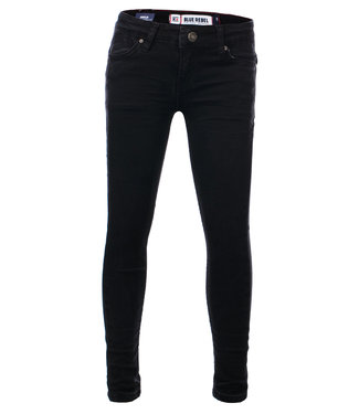 Blue Rebel Mädchen Jeans Gold black wash