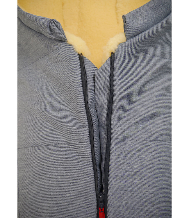 Kaiser Lammfell Fusssack Iglu Aktion anthracite