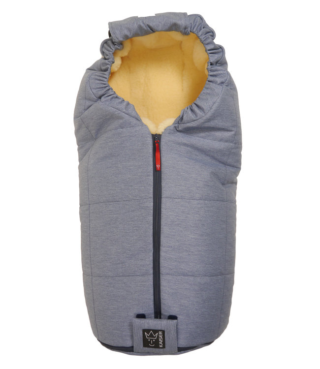 Kaiser Lammfell Fusssack Iglu Aktion anthracite